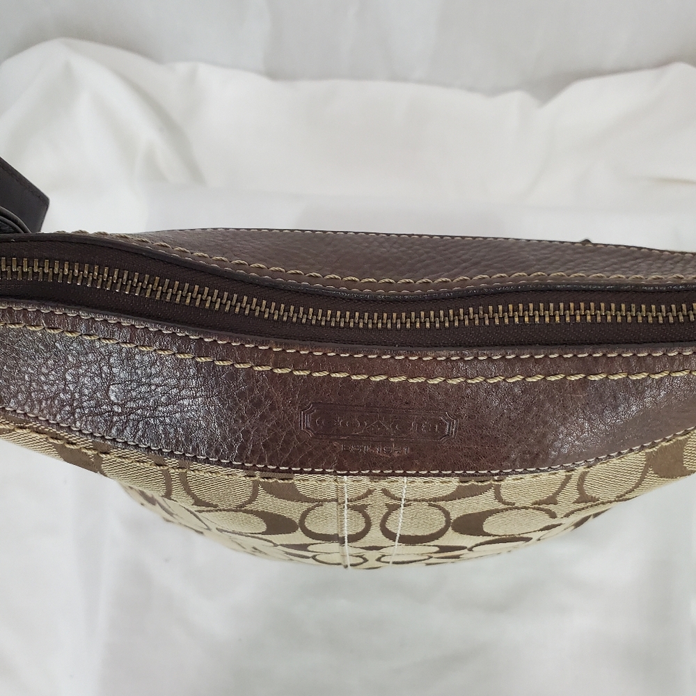 Vintage Coach Duffle Shoulder Crossbody Bag Y2K - Picture 12 of 16